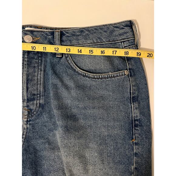 Topman Mens Slim Denim Shorts 8” - Picture 8 of 9